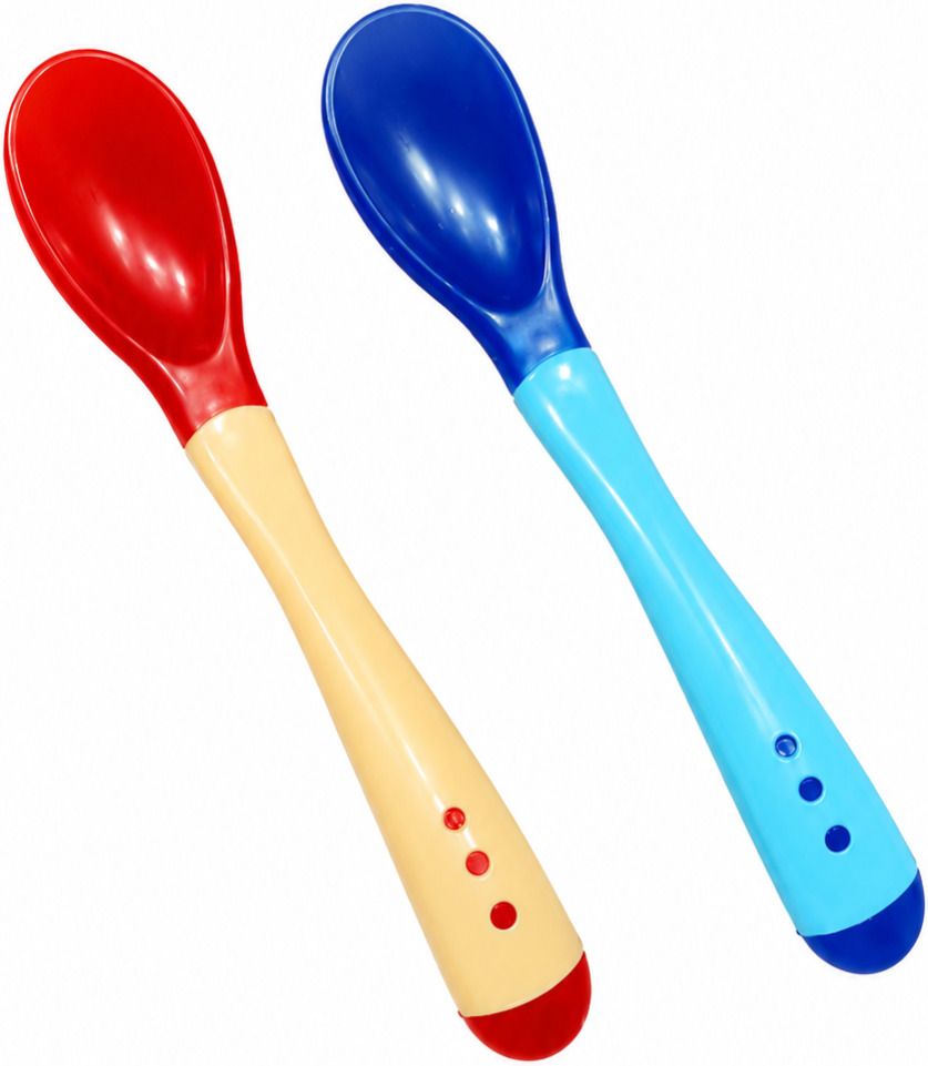 Baby Feeding Spoon Combo - silicone spoon-image-10
