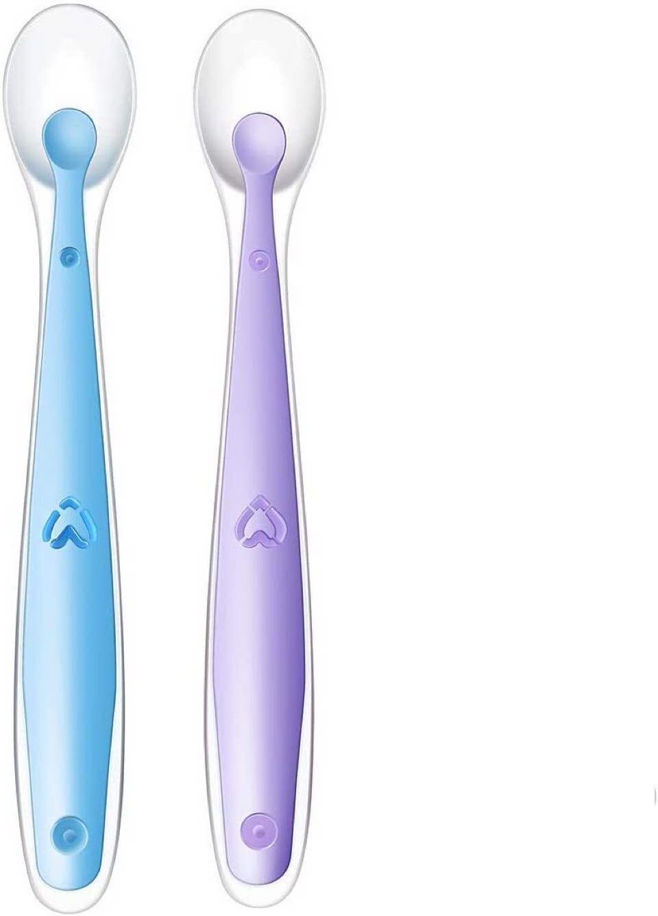 samyra BABY Silicone Soft Spoon BPA FREE PACK OF 2 Multicolour - SILICONE-picture-14