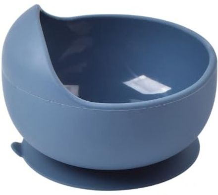 rsentera Silicone Suction Cup Bowl Non-Slip Learning Feeding BPA Free Food Grade Silicone- Silicon-picture-18