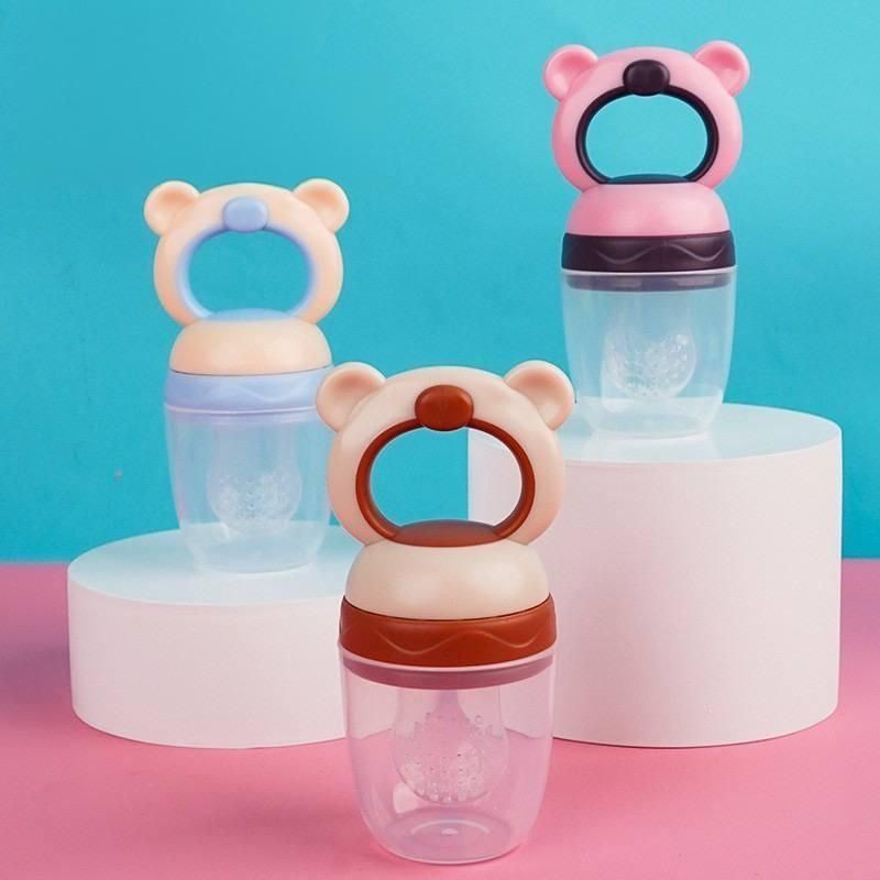 Baby Fruit Feeder Pacifier Safe for Introducing Fruits & Veggies - Silicone