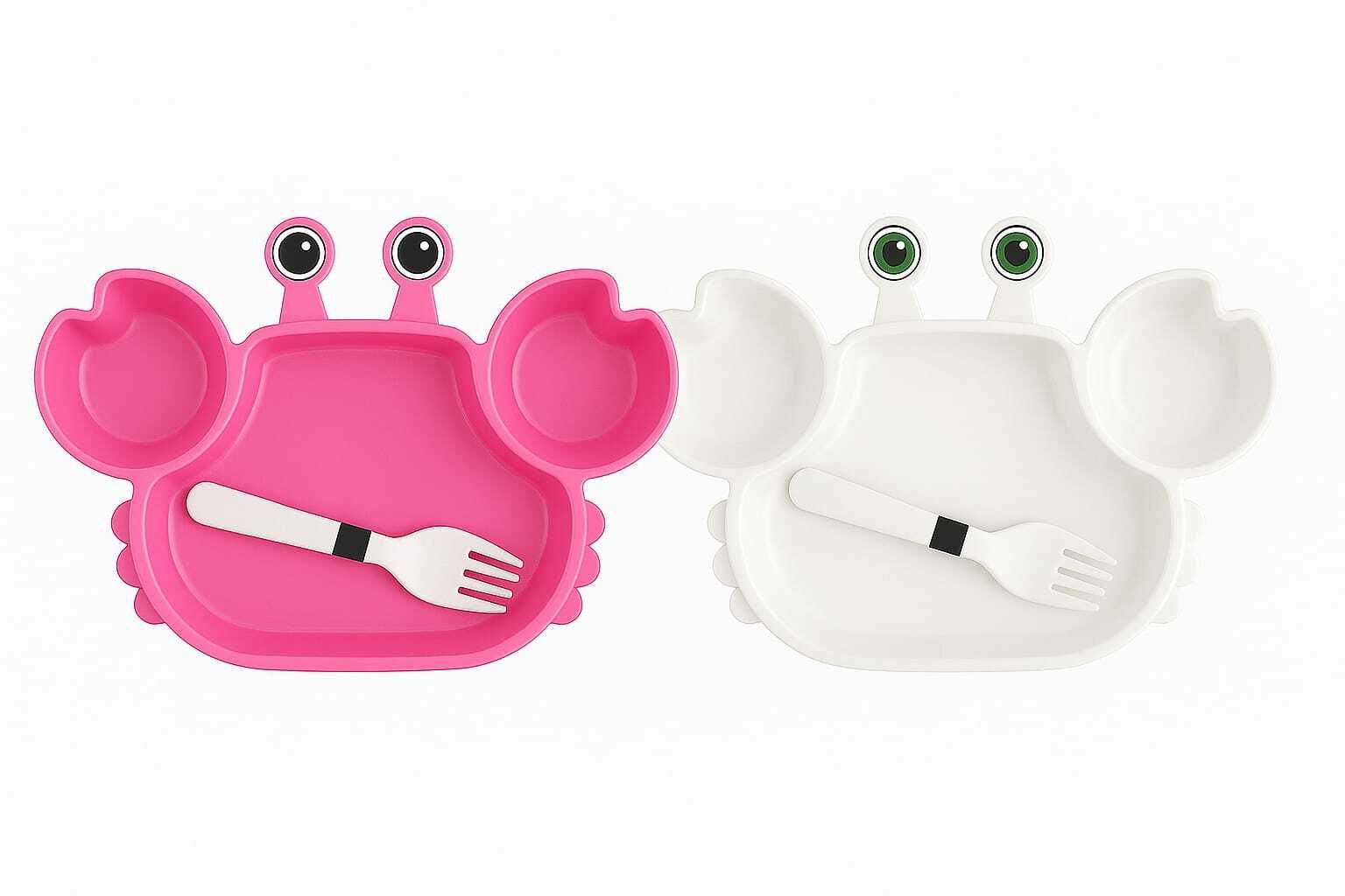 WHITE PINK - BPA PLASTIC, Food grade plastic-image-43