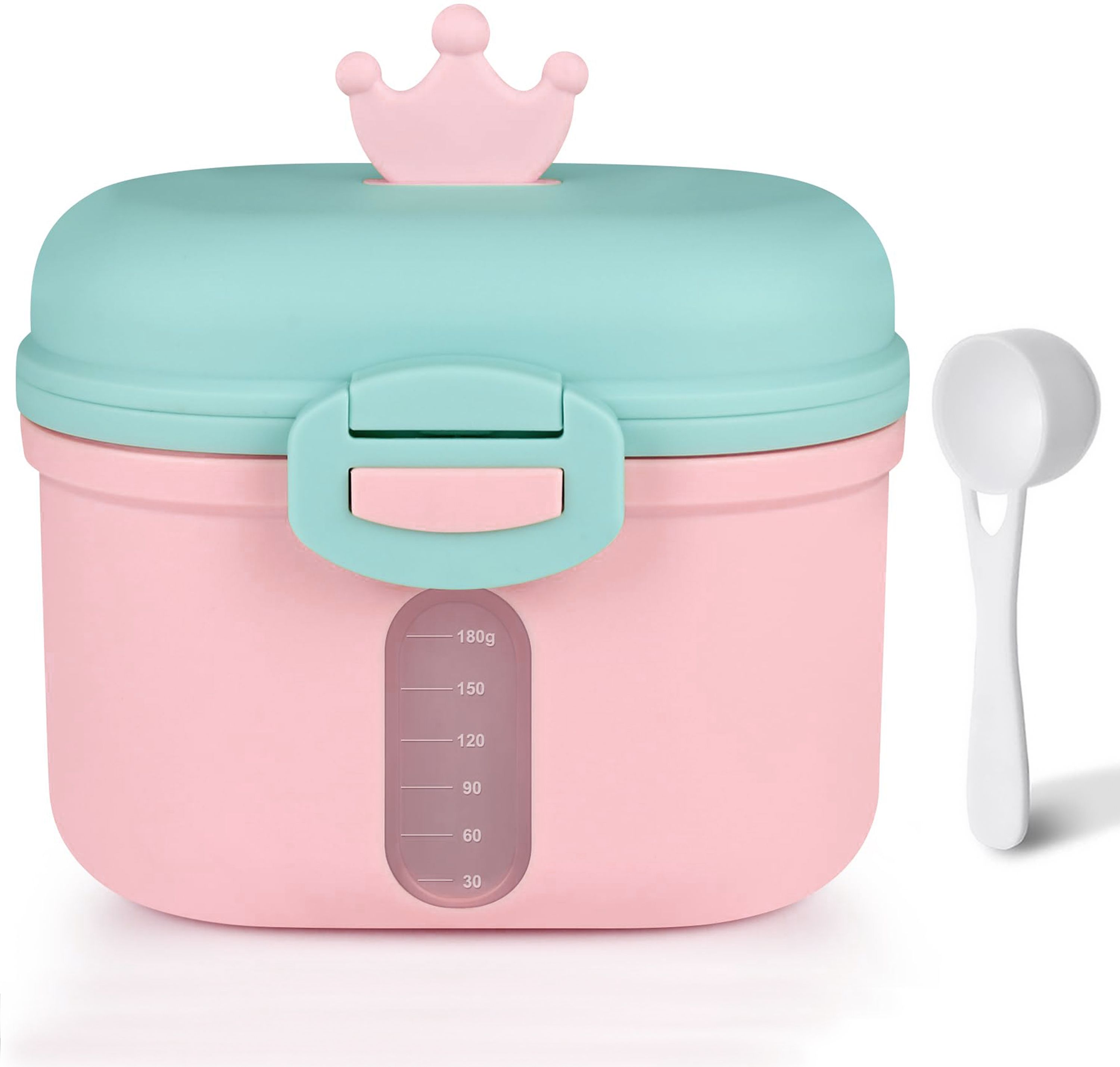 Milk Powder Storage Container with Scoop & Leveller – Baby Formula Dispenser - Plastic-image-17