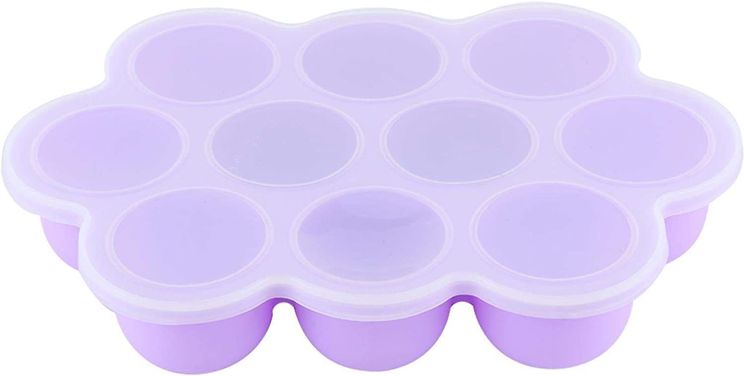 Food Storage Container Silicone Food Freezer Tray for Cakes Chocolates(1Piece)- Silicone