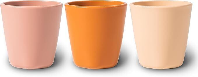 tiny twinkle Cups Set BPA-Free For Kids Polypropylene Plastic Tumblers (Pack of 3) - Silicone-picture-38