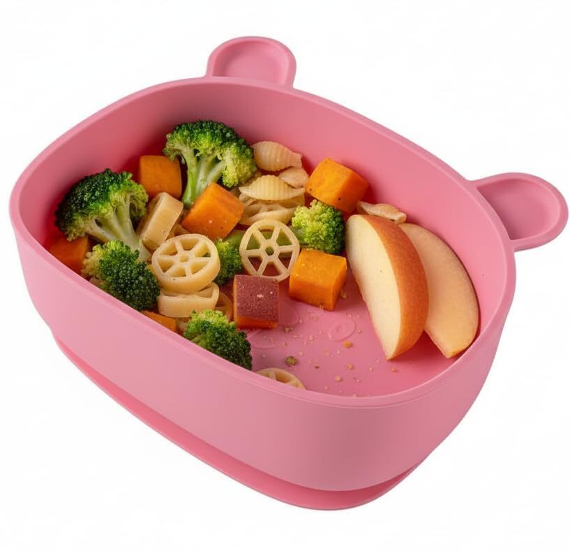 funblast Silicone Suction Bowl for Babies | Safe BPA-Free Feeding Bowl - Silicone-picture-23