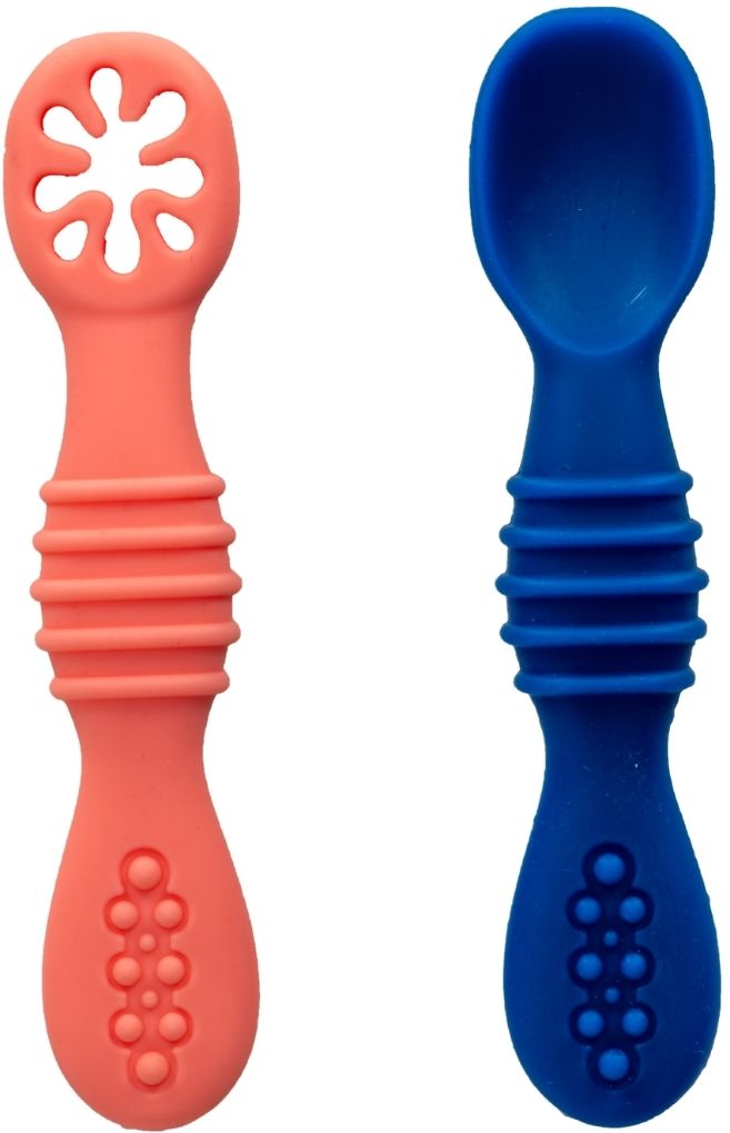 adore SILICA -The Trainer Silicon Weaning Feeding Spoon Set- Pack of 2 - Silicon-picture-10