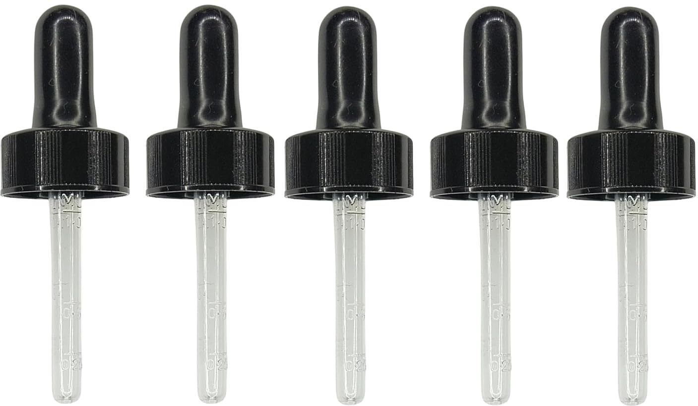 5 of 1ml Dropper Pharma dropper 5ml For Baby medicine - ABS Plastic-image-20
