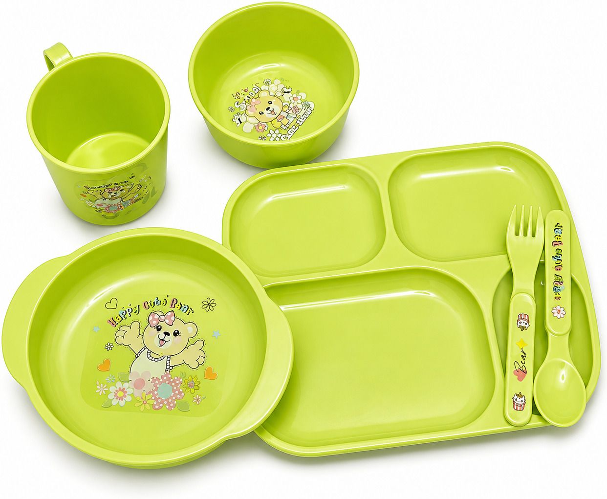 funbrella Kids dinner Set - Plastic, Fiber-picture-9