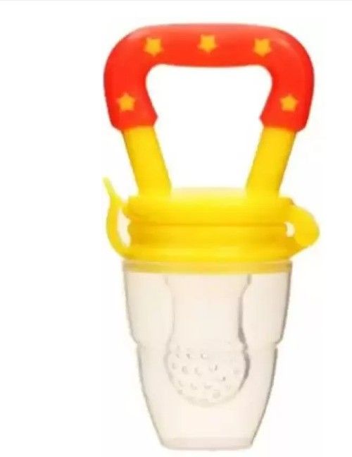 hs mart. Fruit and Food Nibbler, sucker & Feeding Pacifier Feeder Green Y04 - Silicone-picture-22