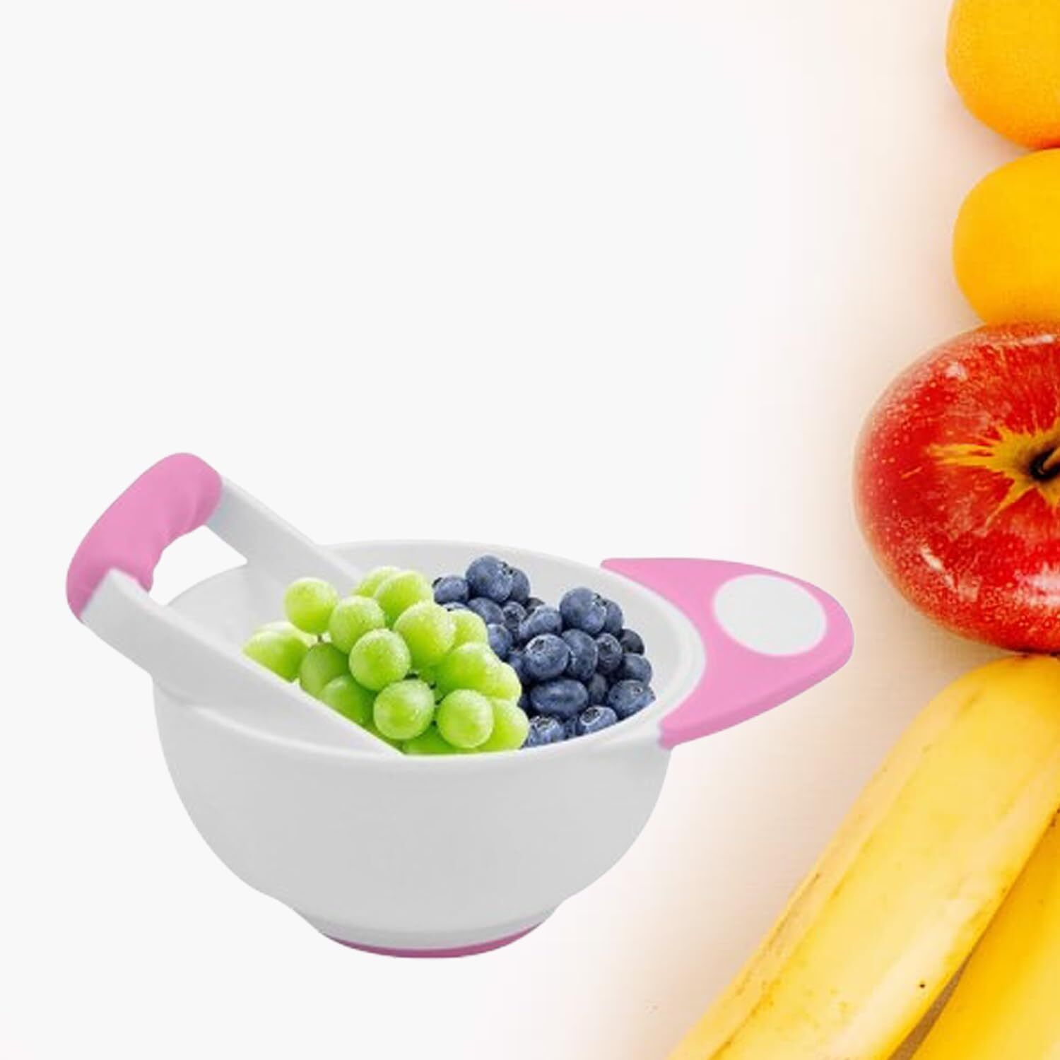 safe-o-kid Masher Grinding Feeding Bowl, Portable Masher/Serving Bowl For Baby - Silicone-picture-31