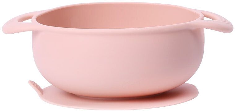 bogi NON-SLIP BABY DOUBLE HANDLE FEEDING BOWL WITH LID - Silicon-picture-34