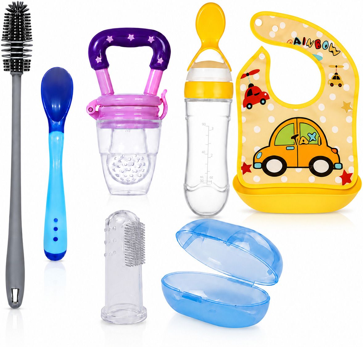 Complete Baby Feeding Combo Set - Silicone-image-42