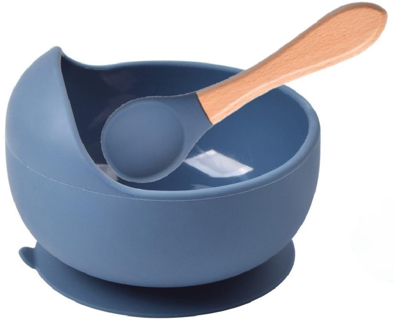 rosevelt Silicon Bowl for Baby Kids with Soft Spoon Set - Silicon-picture-44
