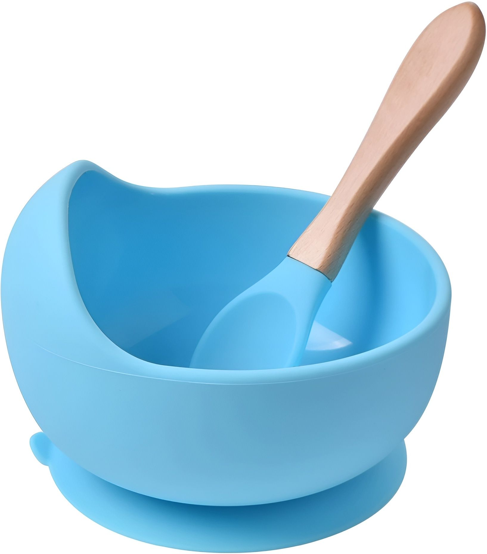housify Silicone Baby Feeding Bowl with Spoon | Baby Feeding Set | Feeding Essentials - SILICONE-picture-12