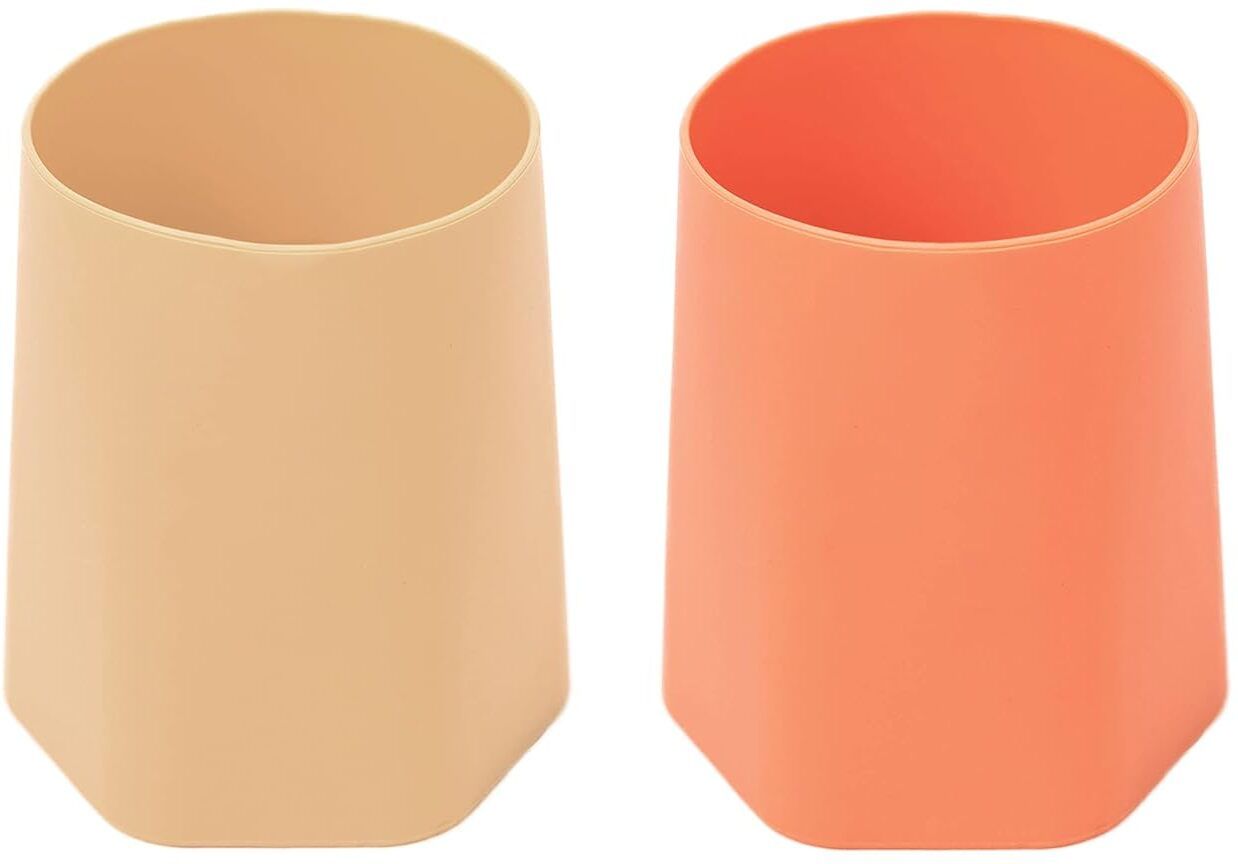tiny twinkle Silicone Cups for Drinking for Baby ,Soft Open Cup For Baby (Pack of 2) - Silicone-picture-19