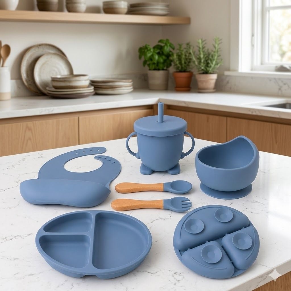 Premium Silicone Baby Feeding Set - silicone-image-17