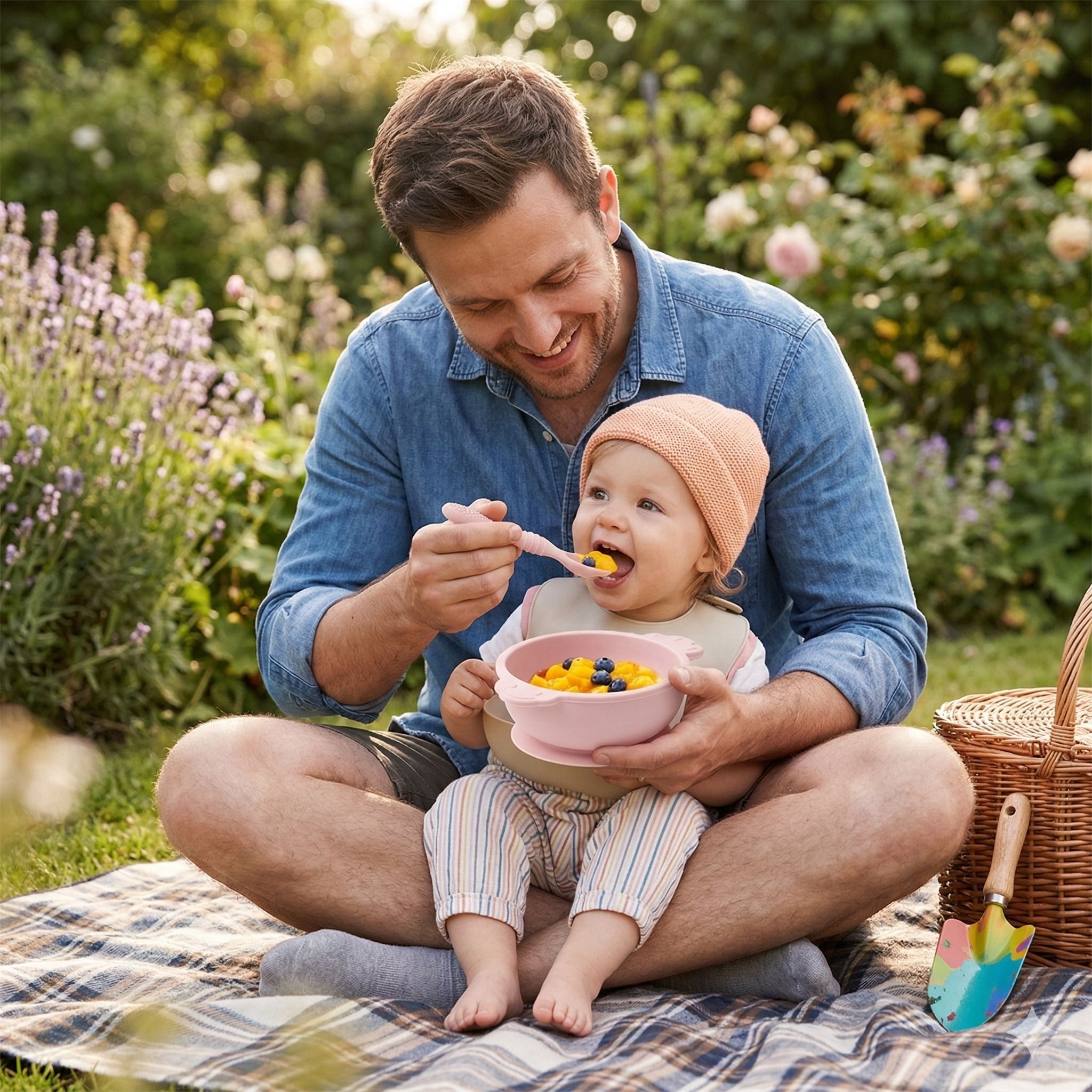 BPA-Free Self-Feeding Set for Infants (6-12 Months) - SILICON-image-36