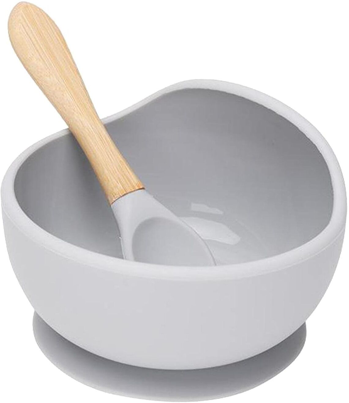 Silicone Mixing Bowl Strong Suction for Toddlers Babies Kids First Stage - SILICON-image-24