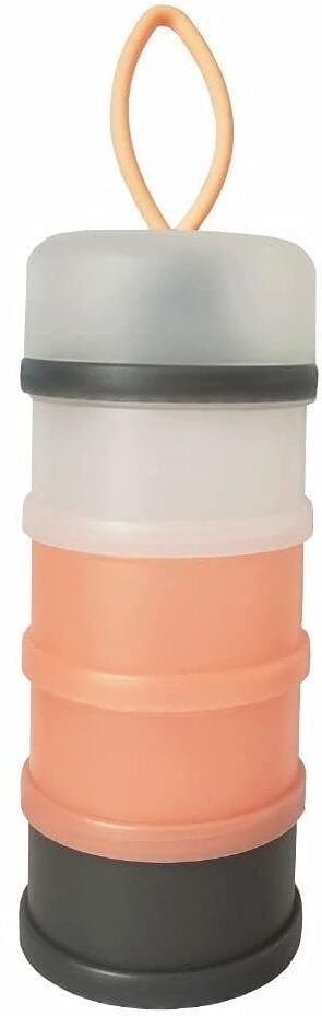 Portable Milk Powder Dispenser, Baby Feeding Travel Storage Container - plastic