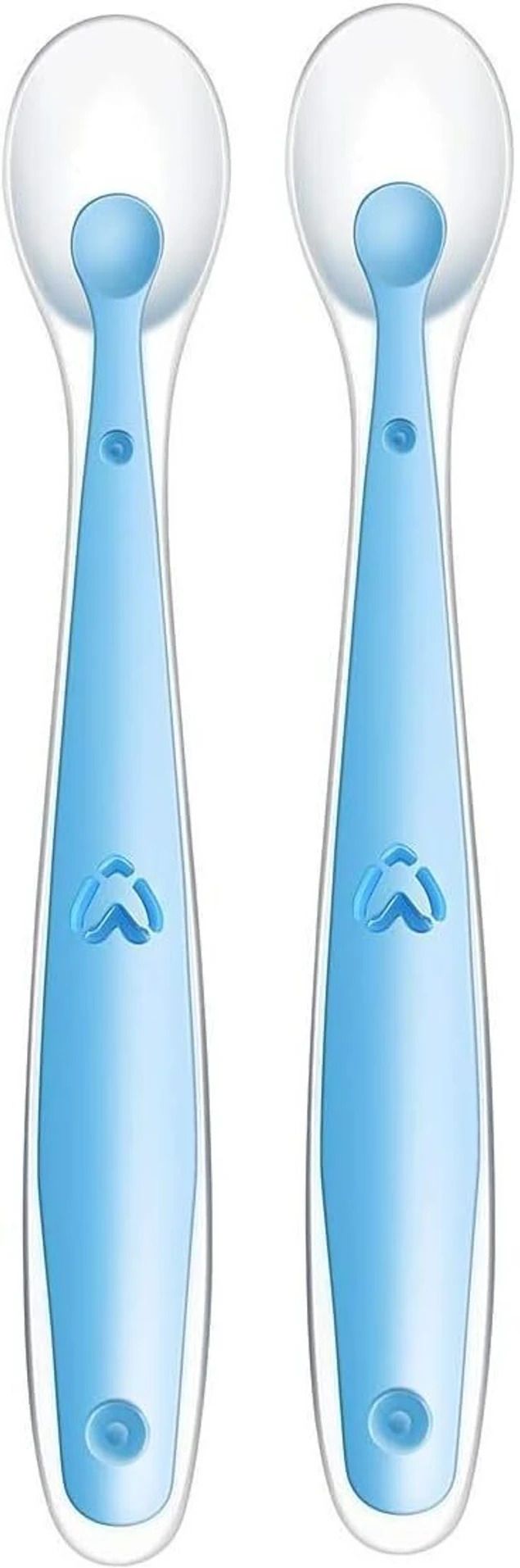 Baby Feeding Spoon Set of 2 with 100% Silicone Tip, BPA Free material - Silicone - silicone-image-21