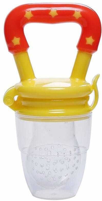 Baby Fruit & Food Feeder for New Born | Safe Feeding Nipple for Infants(Pack 1) - Silicon-image-9