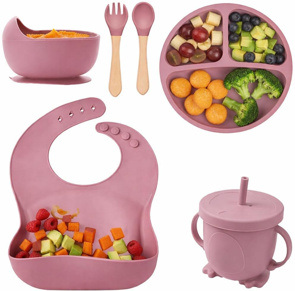 Silicone Baby Feeding Set - Silicone, Food Grade Silicone-image-35