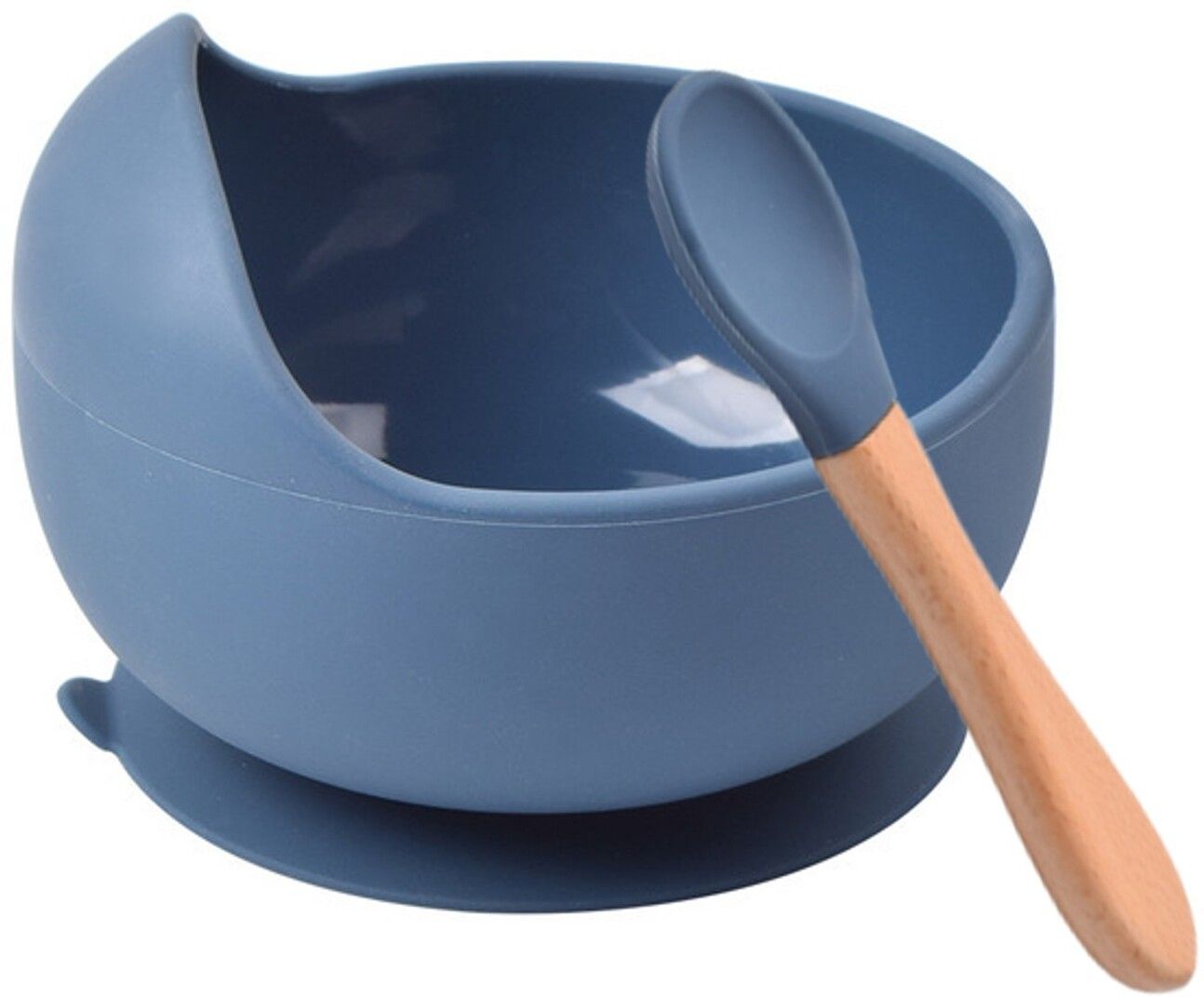 yanci Baby Feeding Bowl & Spoon Set, Silicone Suction Baby Bowl,Soft Spoon for Toddler - Silicone-picture-34