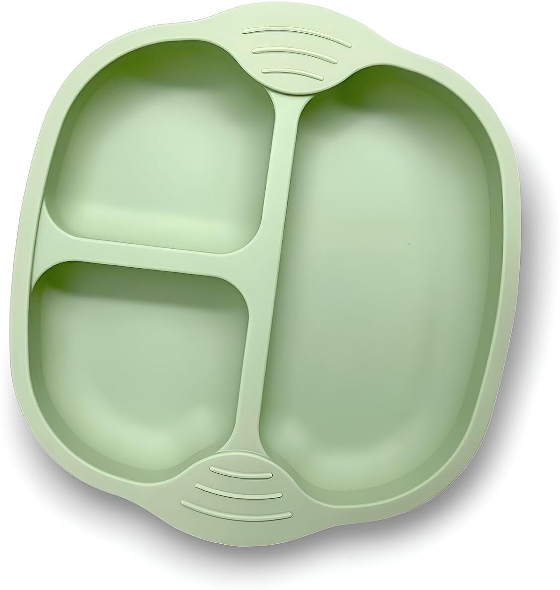 Unbreakable Silicone Dish for Baby (Green Pack of 1)Feeding, DISH- Silicone-image-1