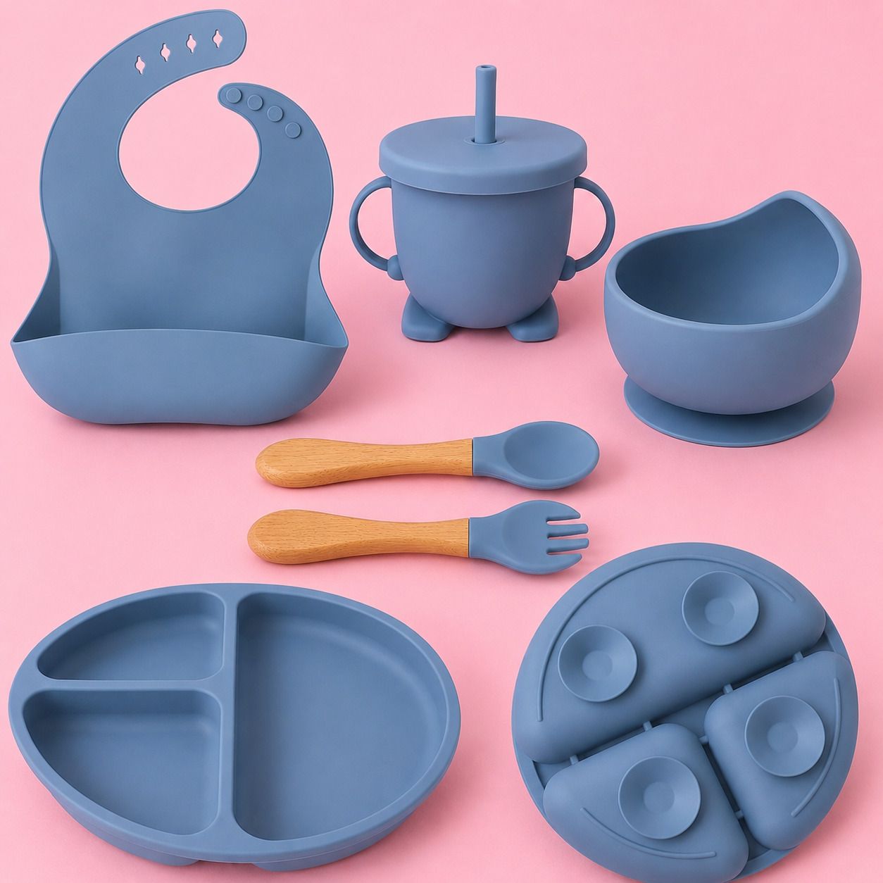 Premium Silicone Baby Feeding Set - silicone-image-18