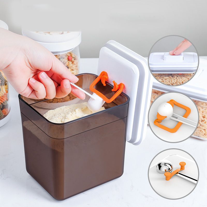 zibuyu 730 g Baby Formula Dispenser with Scoop , Foodgrade PP Double Layer Anti-Leak- Plastic-picture-32