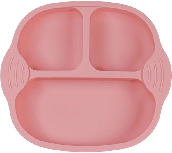 yelona Self-Feeding Baby Dish With Suction Cups,Toddler Plates, Microwave & Oven Safe- Silicone-picture-12