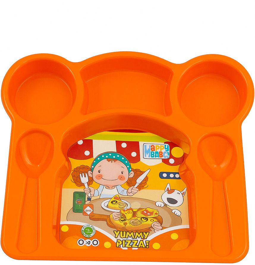 funbrella Kids Divided Meal Tray - Plastic-picture-18