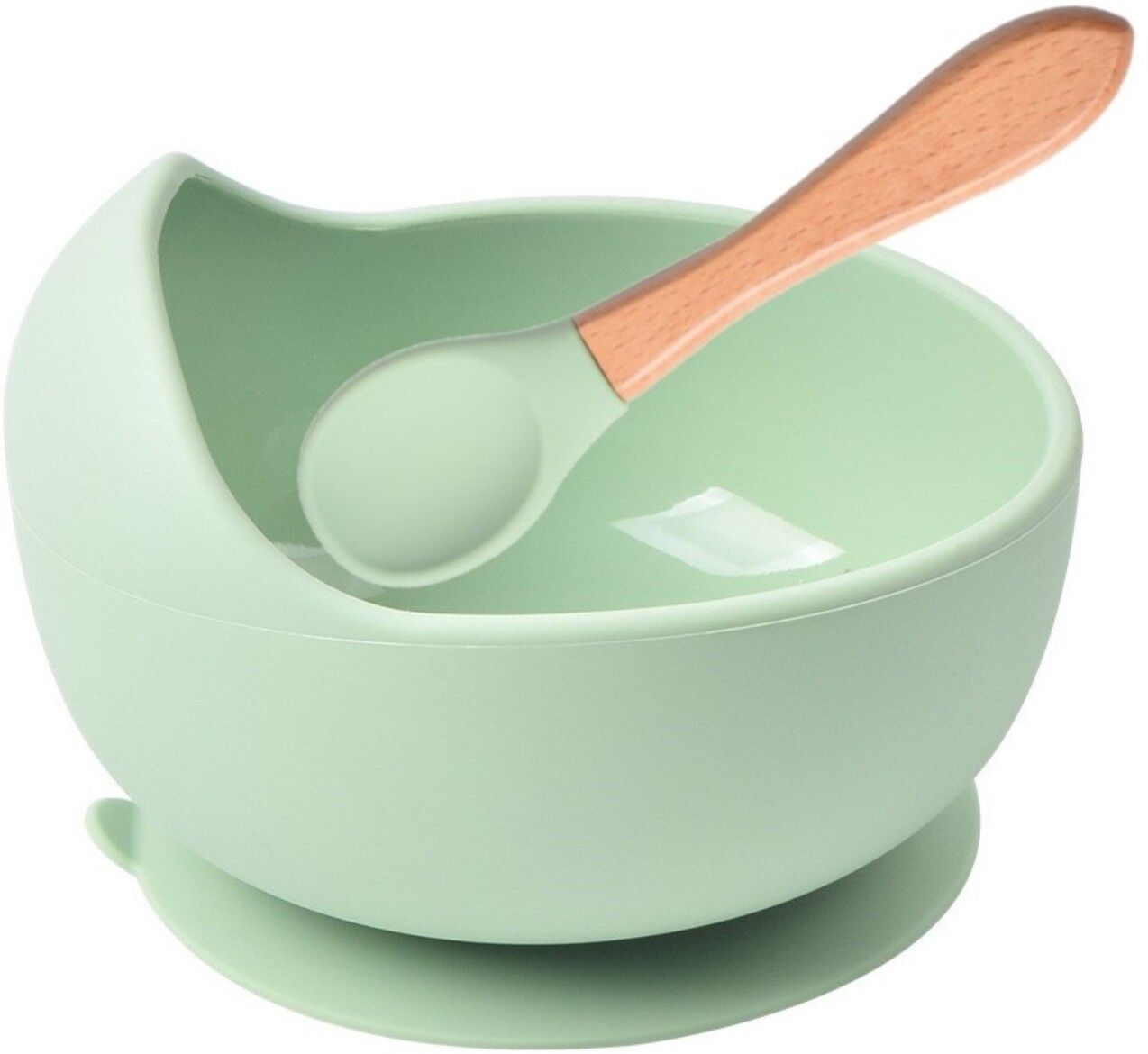 Silicone Baby Bowls with Spoon, Bowls for Babies Kids Toddlers Infants - Silicone