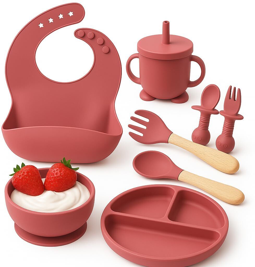 pranzo Silicone Baby Feeding Set for Babies & Toddlers - Food Grade Silicone-picture-22