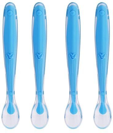 superdaze 4pcs SootheFeed Baby Feeding Spoon with Supple - Silicone-picture-18