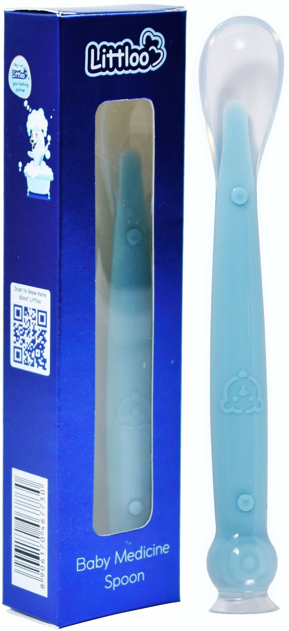Baby Medicine Spoon (Blue) | Safe, Simple & Accurate Dosing Every Time- Silicone-image-31