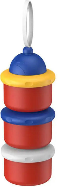 adore baby Medley Milk Powder & Formula Container-Stackable -Spill Proof-3 Layers-BPA Free- PP image 1