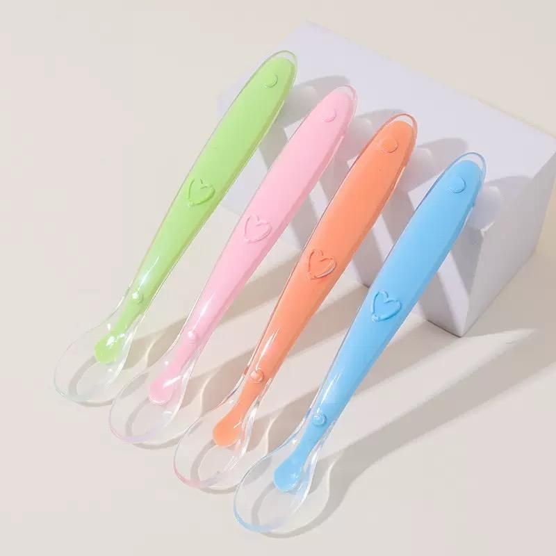 urbanpop Soft tip Silicon Spoons for Baby Feeding ,First Stage Spoons for Babies - Silicone-picture-28