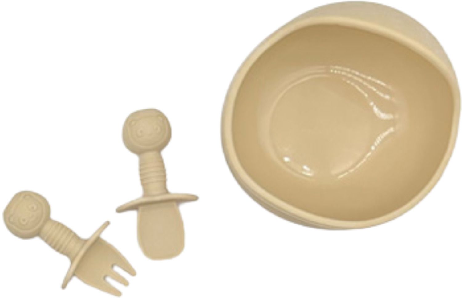 seint Suction Bowl-Spoon-Fork combo For Babies and Kids - SILICON-picture-36