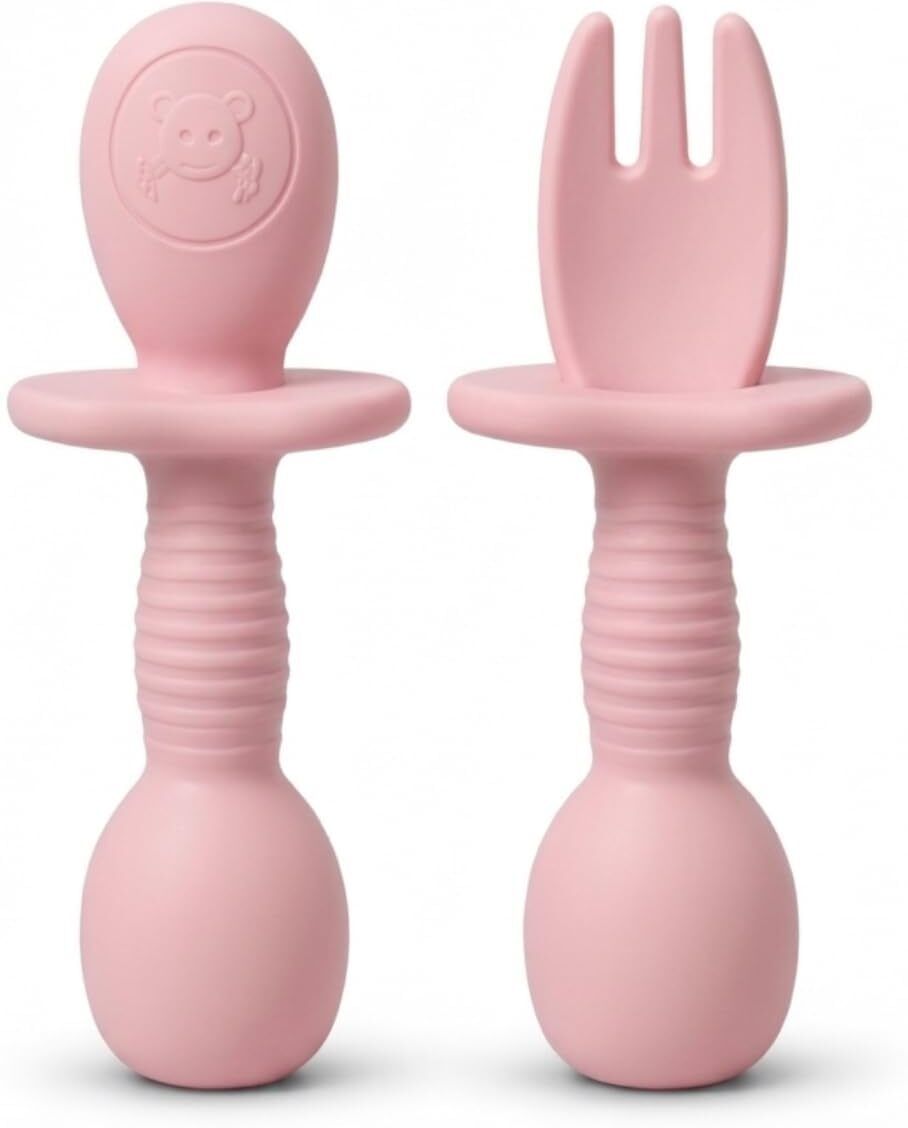 lais enterprises Silicone Weaning Spoon & Fork Set - silicone-picture-8