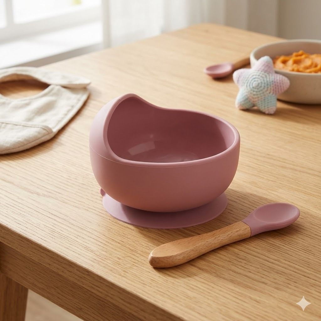 BabyBloom Silicone Suction Bowl Set - silicon-image-23