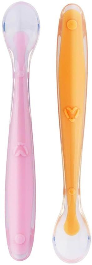 badal kidz 100% BPA Free Baby Self Feeding Spoon Set | Silicone Soft Baby Spoons- Silicone-picture-22