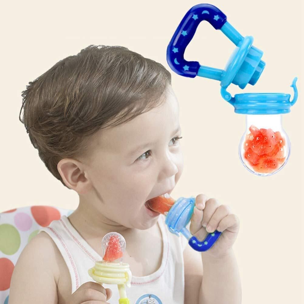 Baby Pacifier feeding Fresh Food Baby Supplies Safe Nibbler Feeder Feeding 1 PC- SILICONE-image-25
