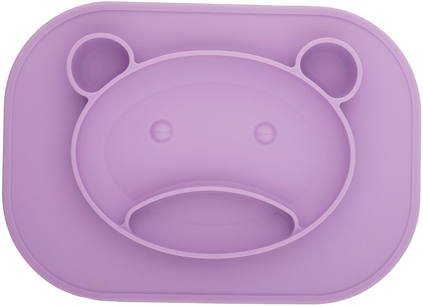 guchigu Silicone Feeding Plate for Babies With suction Base ,BPA free Unbreakable Plate- Silicone-picture-4