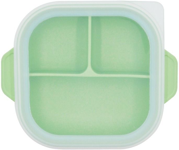 Silicon Baby Feeding Bowl with Transparent Lid | Spoon and Fork - 100% Silicone-image-27