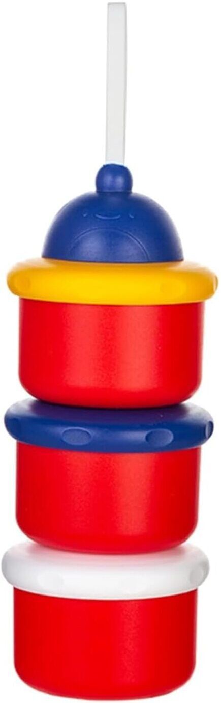 Baby Milk Powder Cerelac Food Storage Dispenser Container 3 Compartment BPA Free- PP Plastic