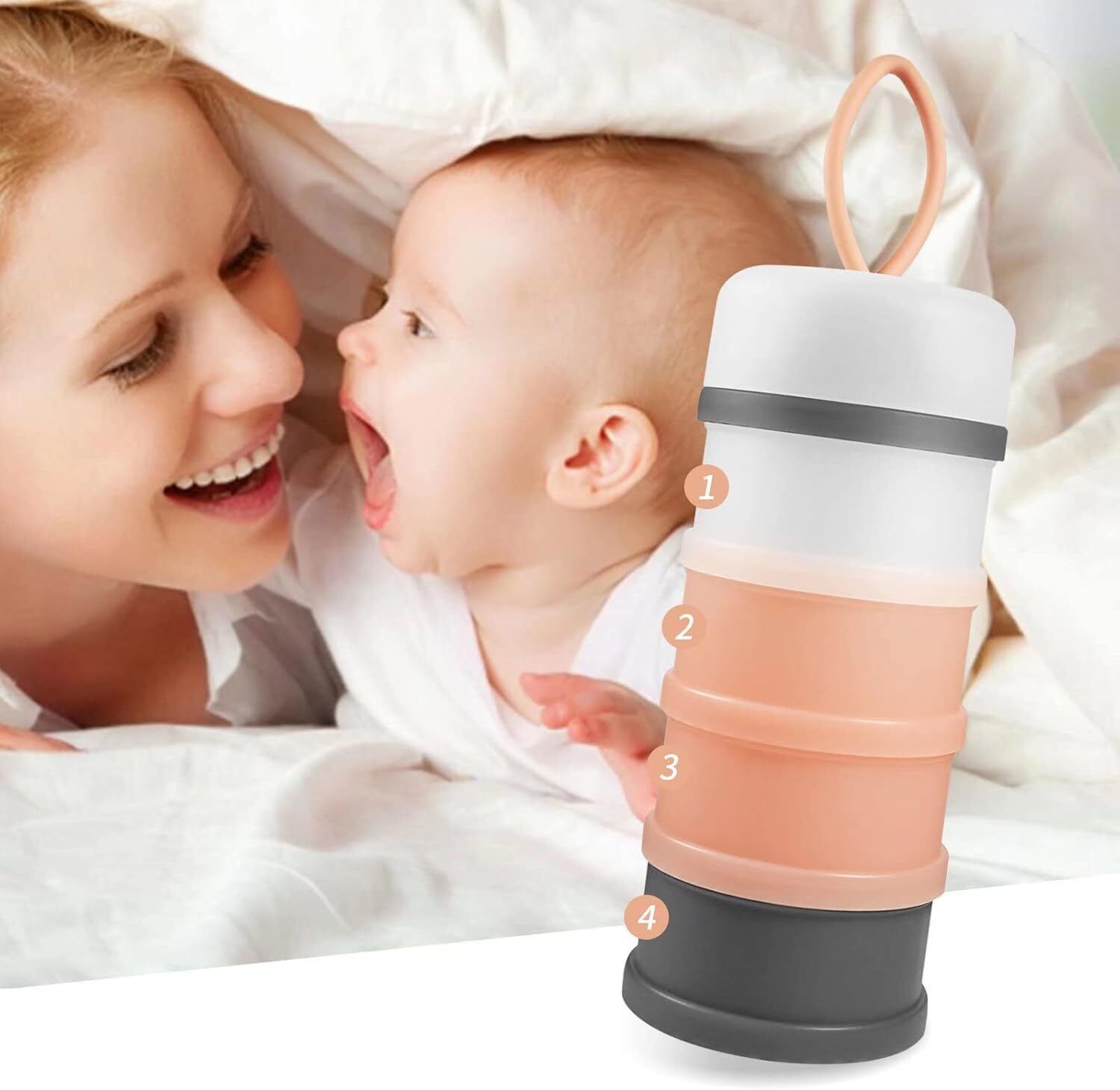 jiyancreation Bpa Free Non-Spill Milk Powder Box (Orange) - ‎Plastic BPA Free-picture-47