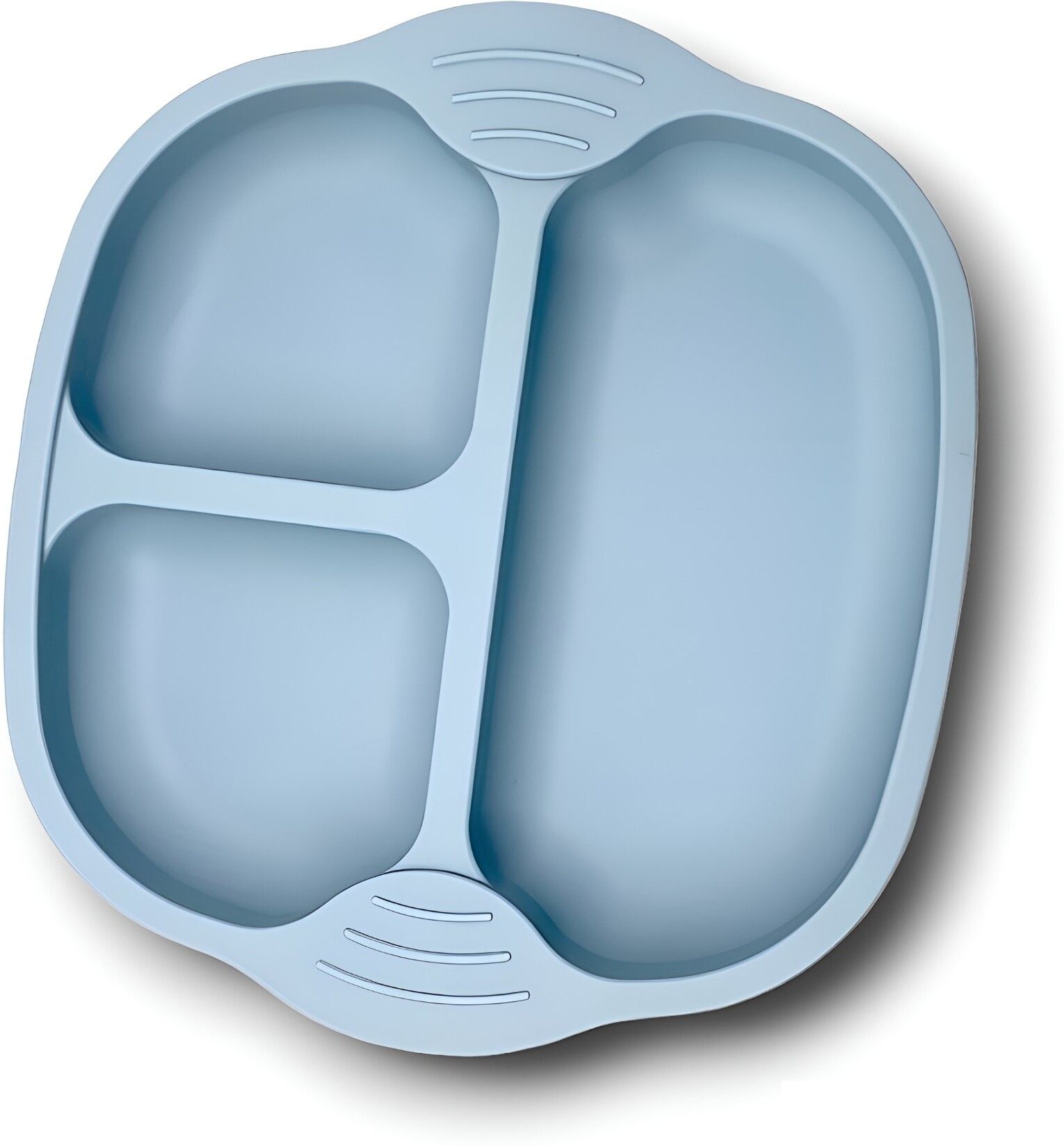 Silicone Suction Plates for Toddler & Baby, Divided & Non-Slip Design - Silicone