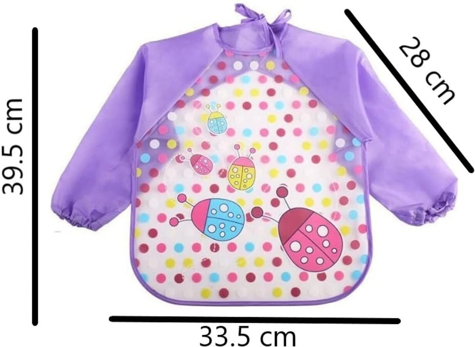 gracefulgarb Little Ladybug Kids Art Apron - PVC-picture-14