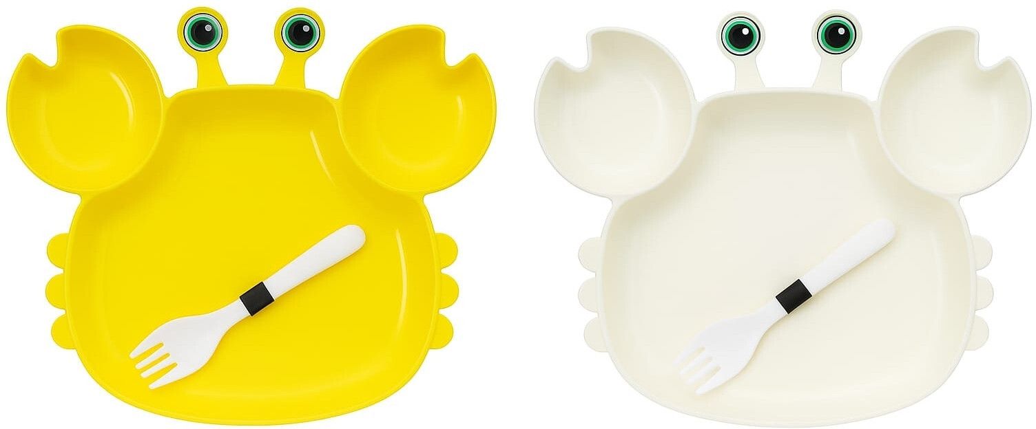 CRAB PLATE - BPA FREE PLASTIC, Food grade plastic